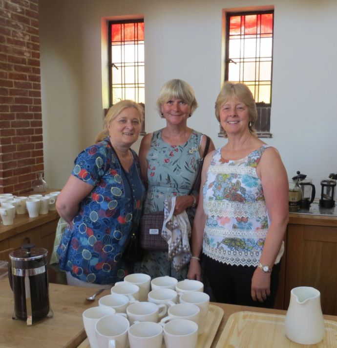 Coffee morning team June 2019