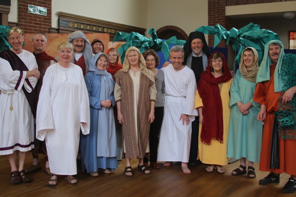 The cast of Easter Experience