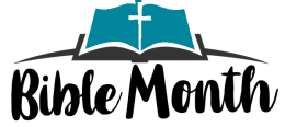 Bible Month logo